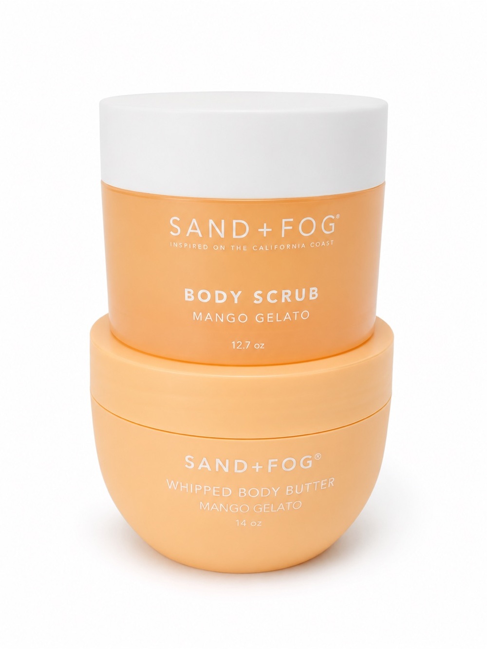 SAND+FOG Mango Gelato Body Scrub & Whipped Body Butter